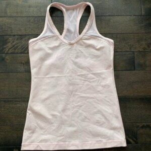 lululemon athletica Light Pink Tank Top